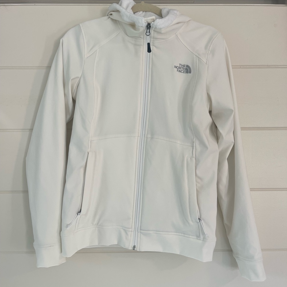 The North Face Cream Plush Jacket